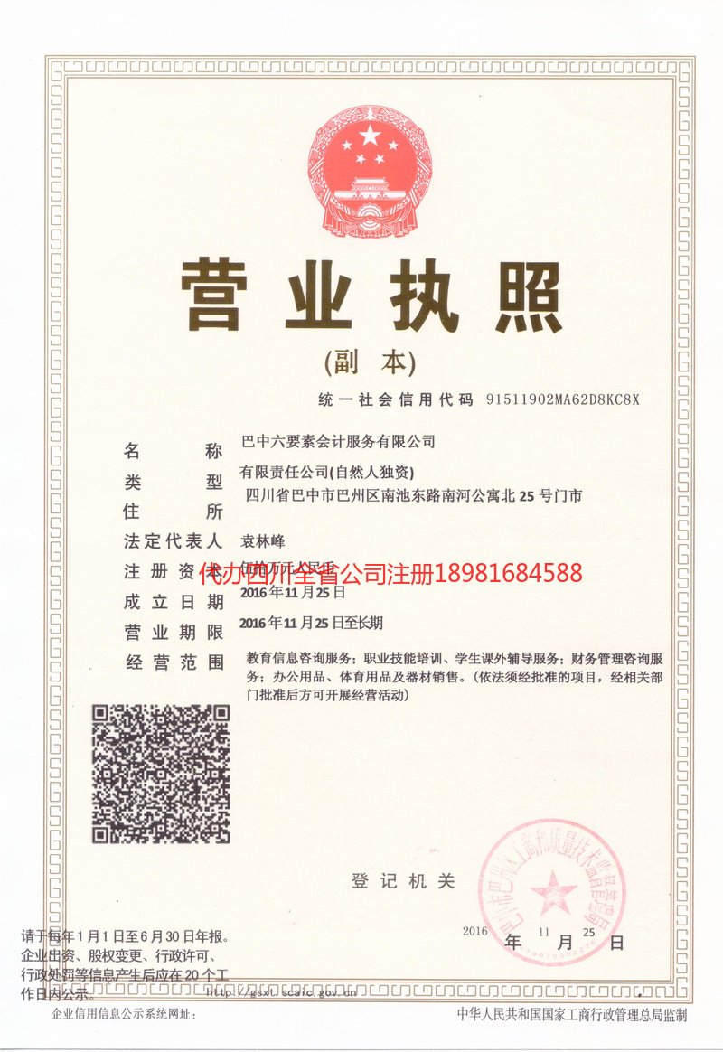 铜陵铜陵六要素会计服务有限公司